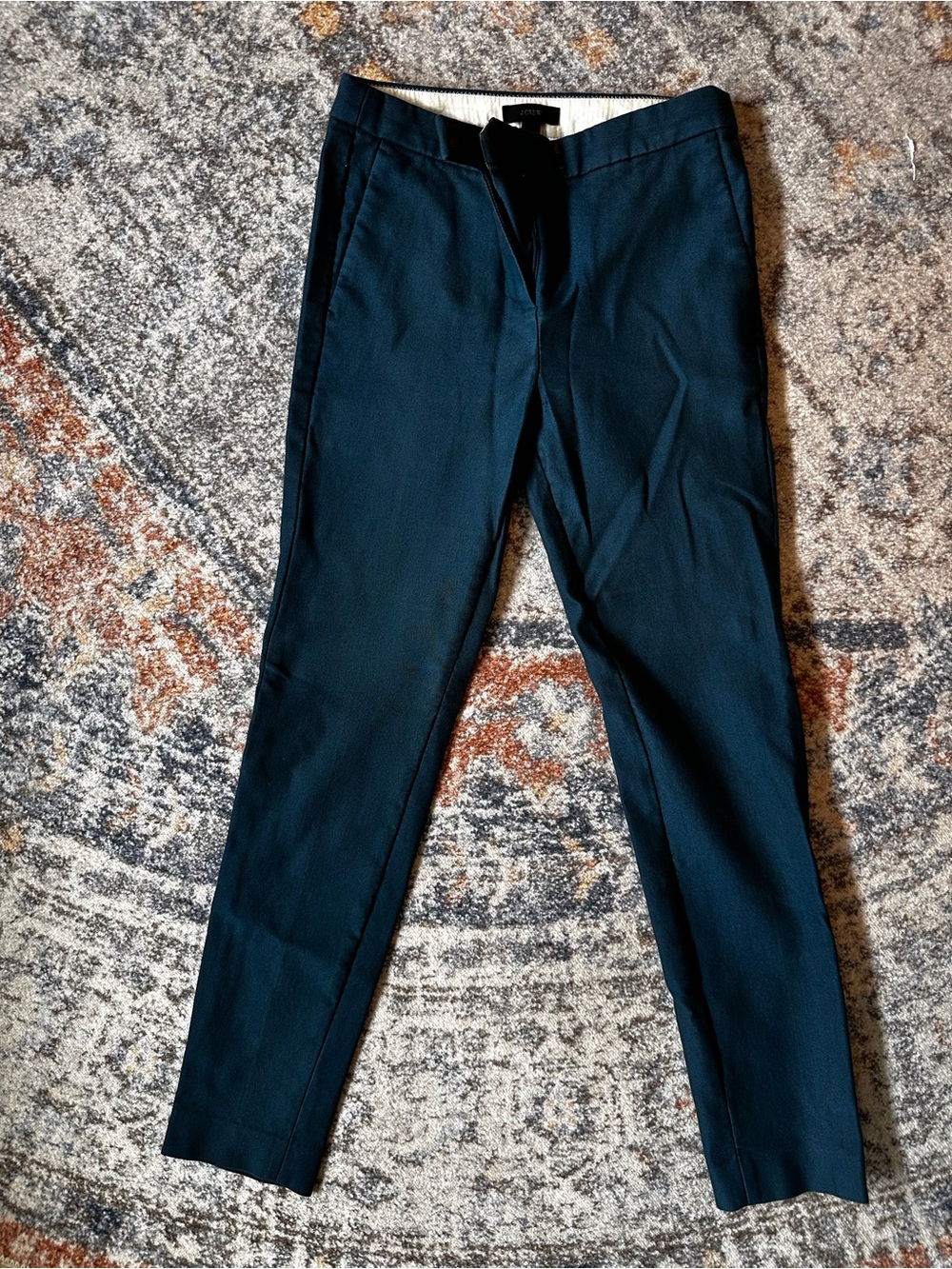 J. Crew women’s turquoise trousers
